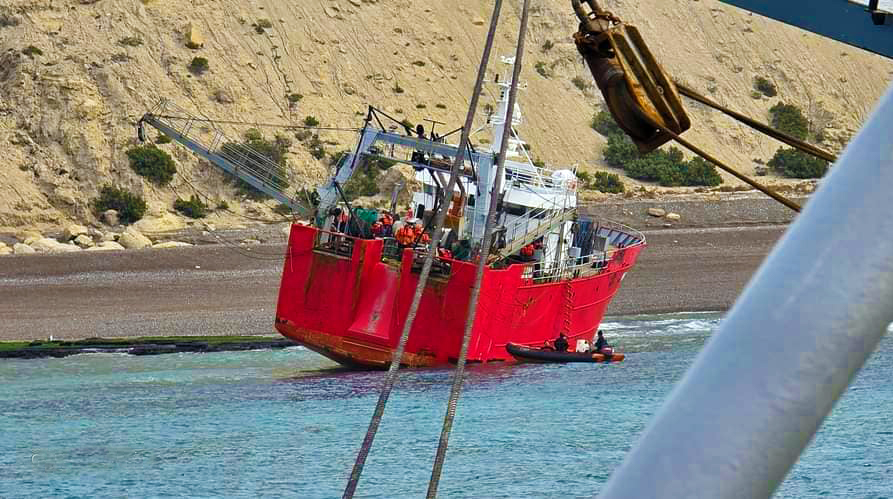 Barco Encallado