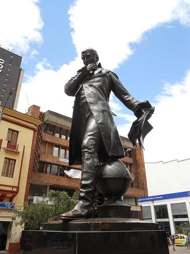 Escultura Francisco Jose De Caldas.